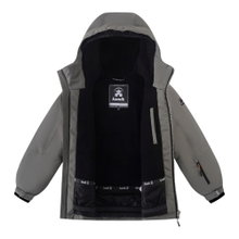 Kamik Winter Jacket Niko (wind and waterproof, reflective) mist grey boys
